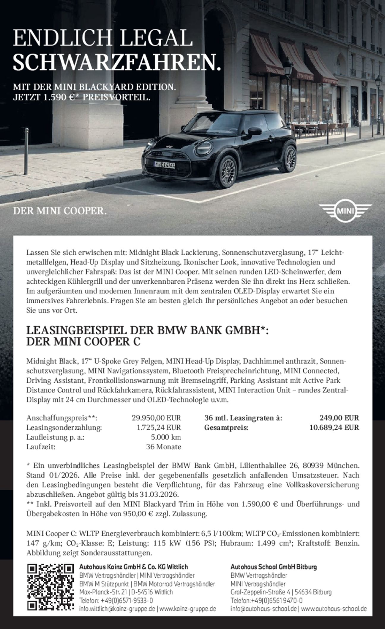 Blackyard Mini Cooper +