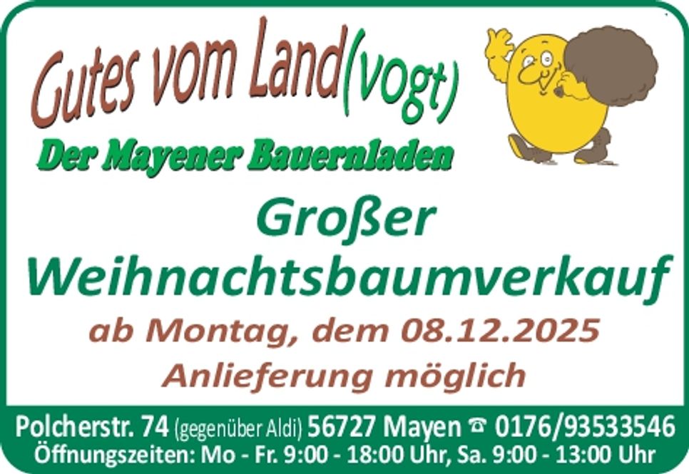 Weihnachtsbaumverkauf