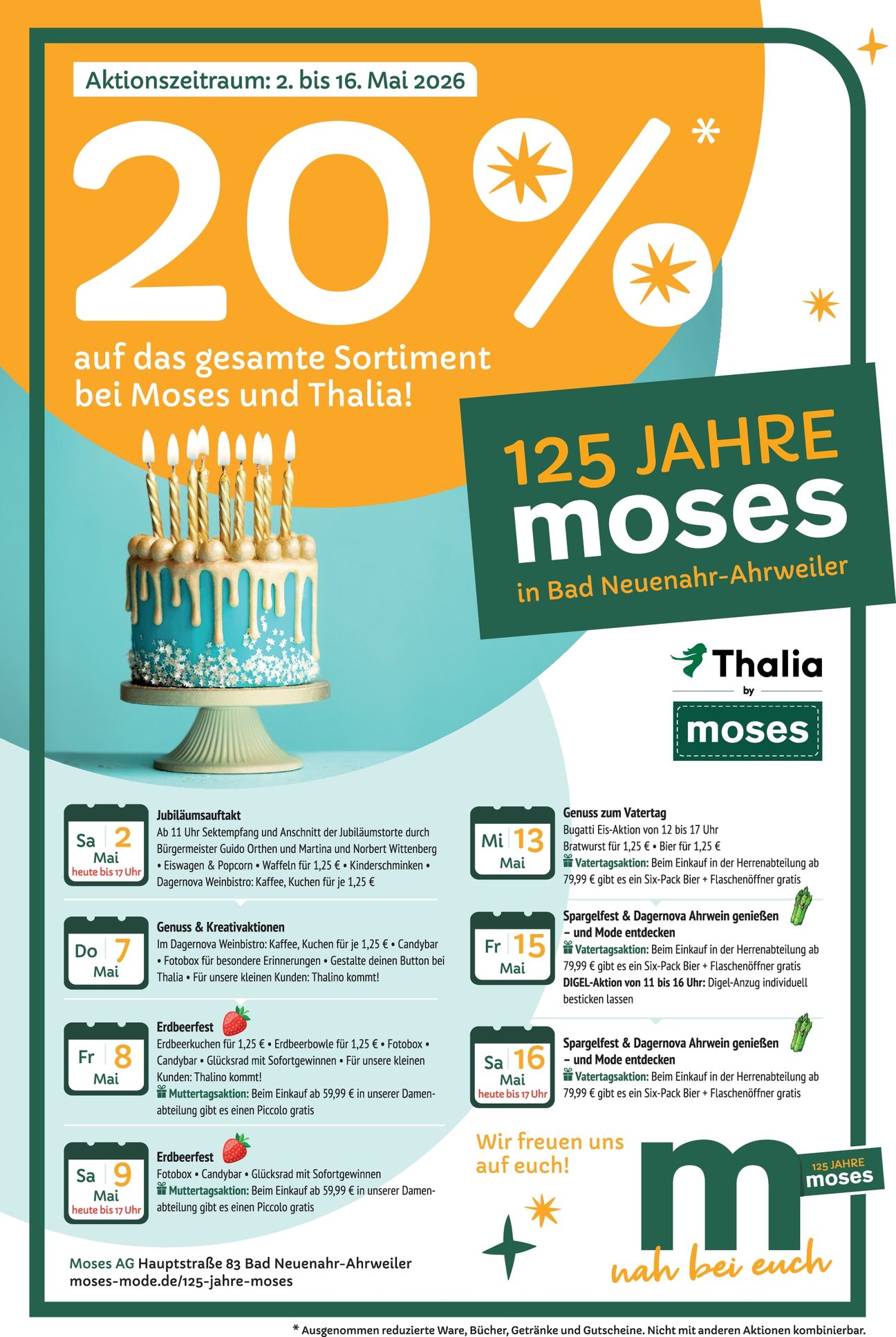 125 Jahre Kaufhaus Moses