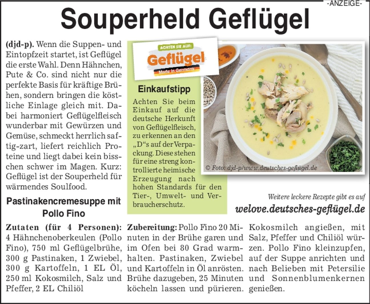 Souperheld Geflügel
