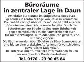 Büroräume Daun