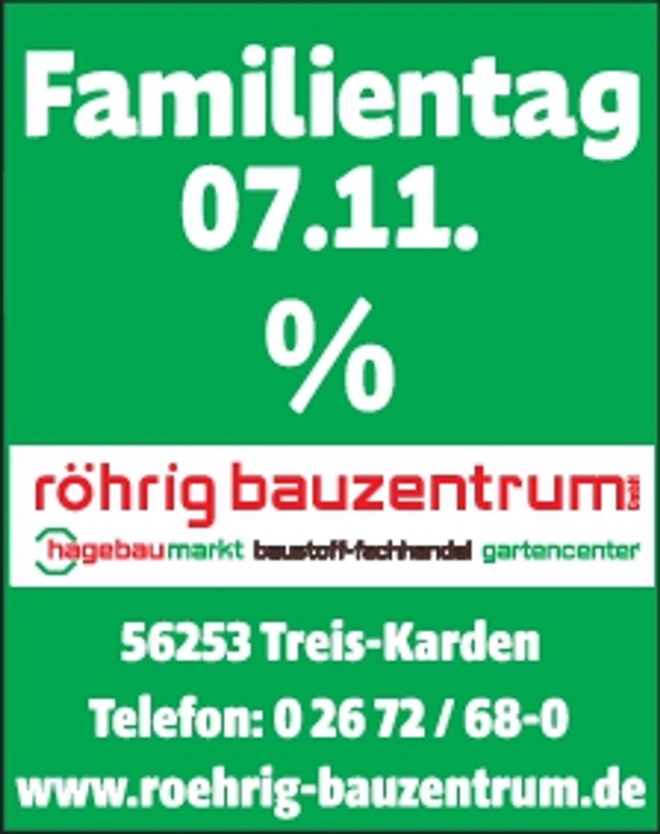 Titelanzeige - Aktionstag