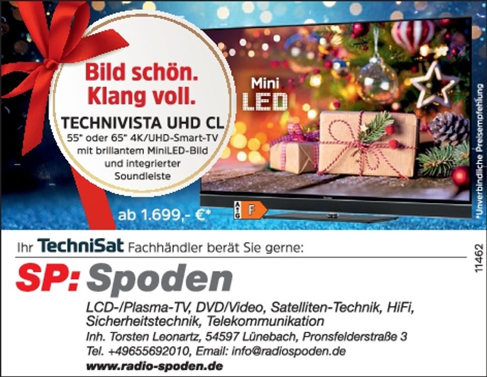Technisat-Bild schön.Klang voll 