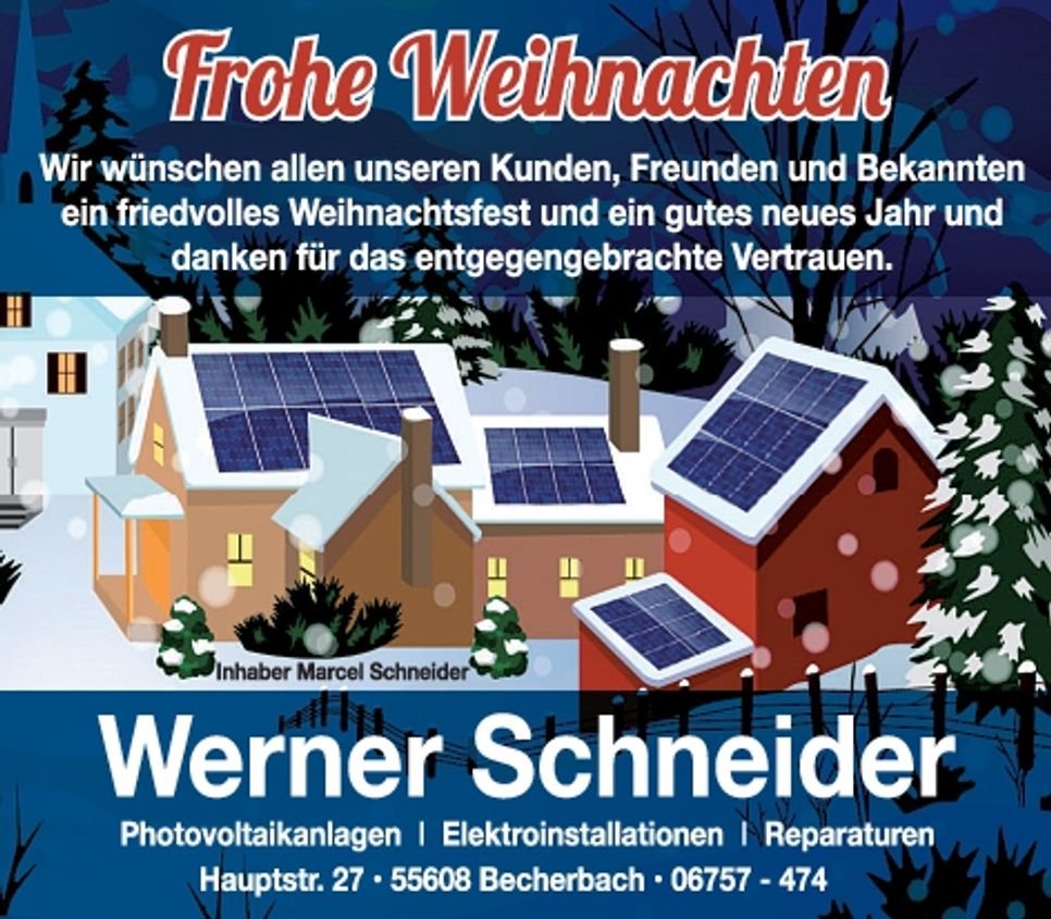 Weihnachtsgrußanzeige