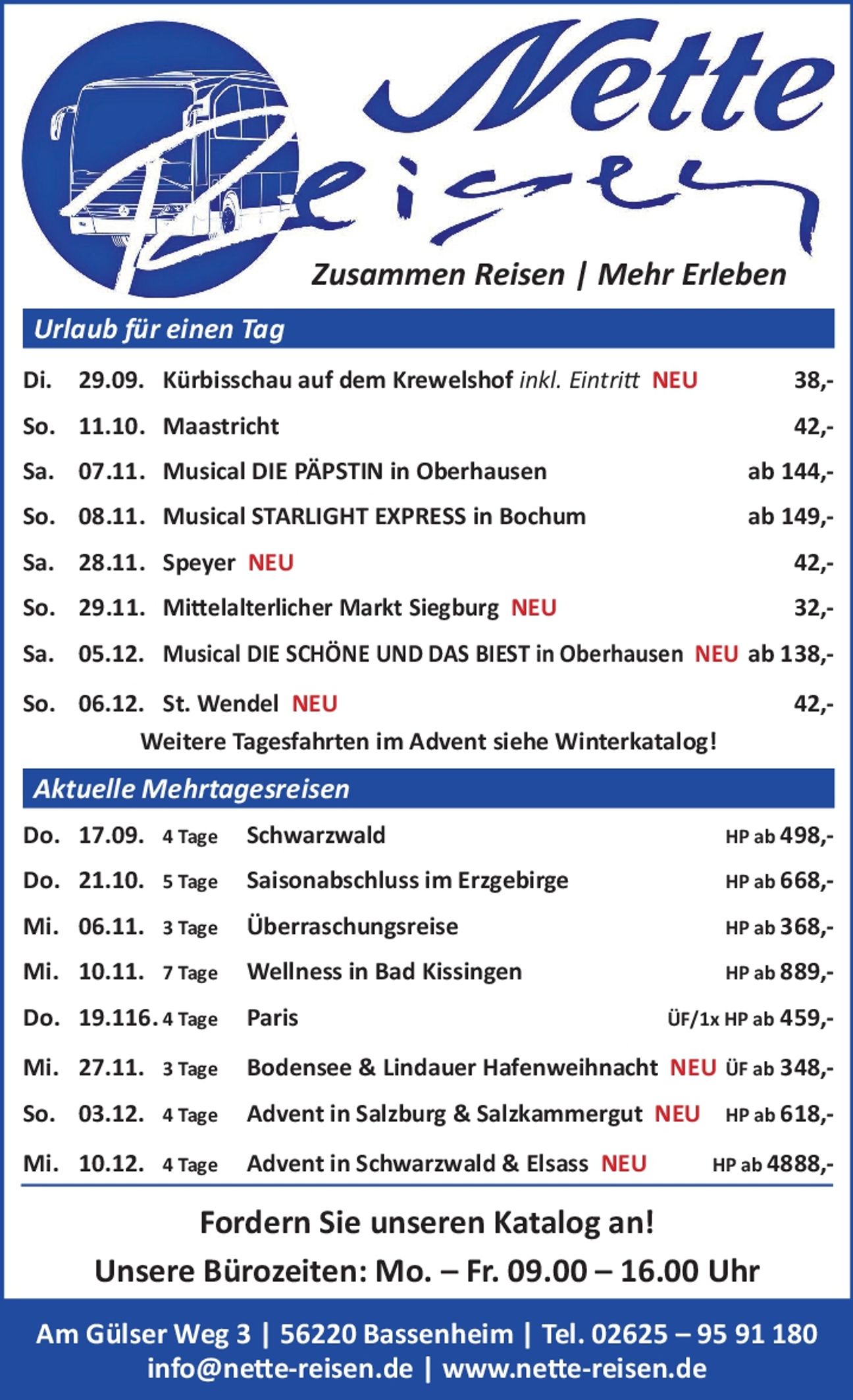 Zusammen Reisen | Mehr Erleben 