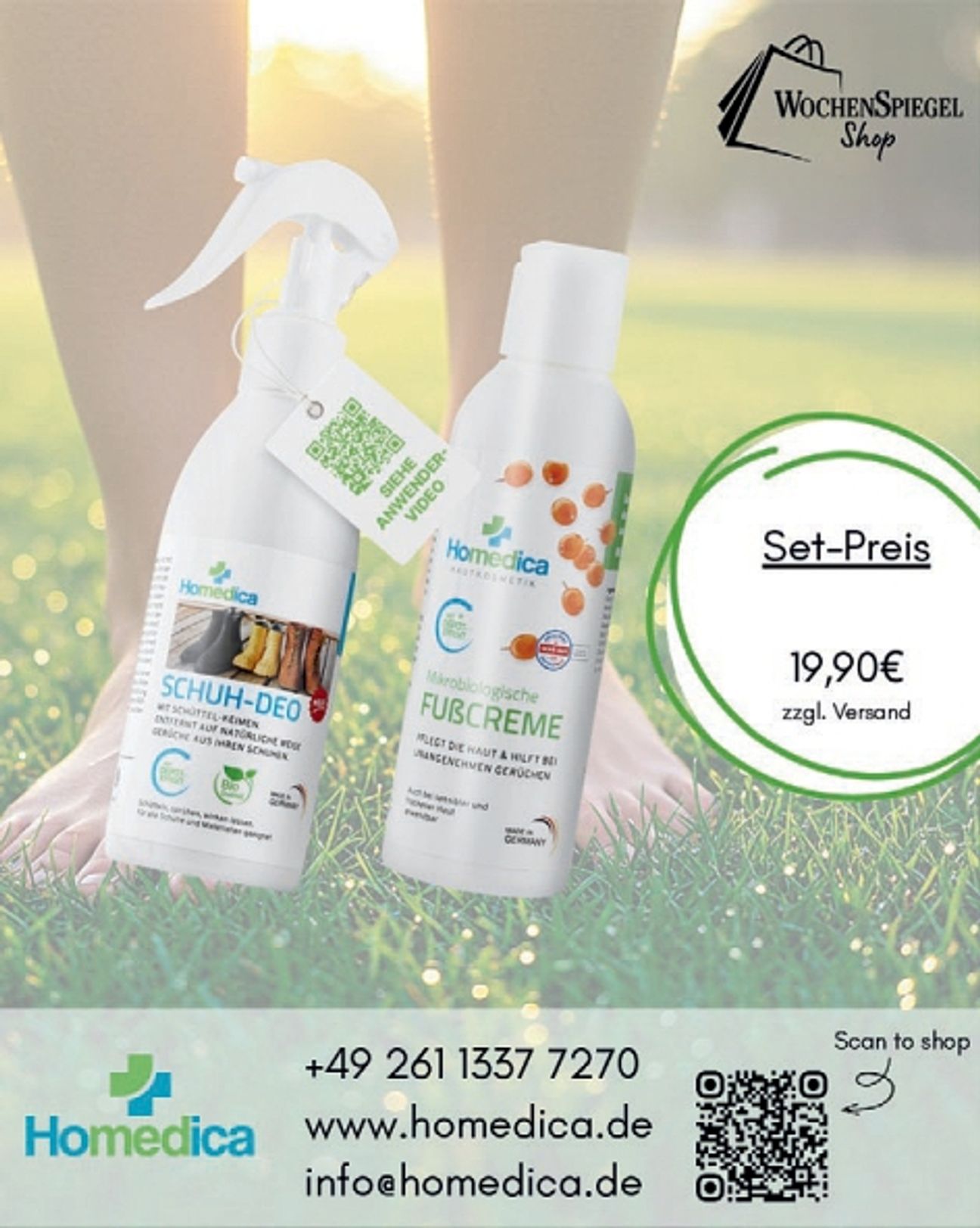 WS-Shop - Homedica Fußbundle NEU