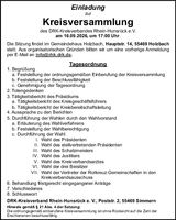 Einladung KV