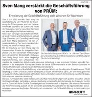 Neue Geschäftsführung 