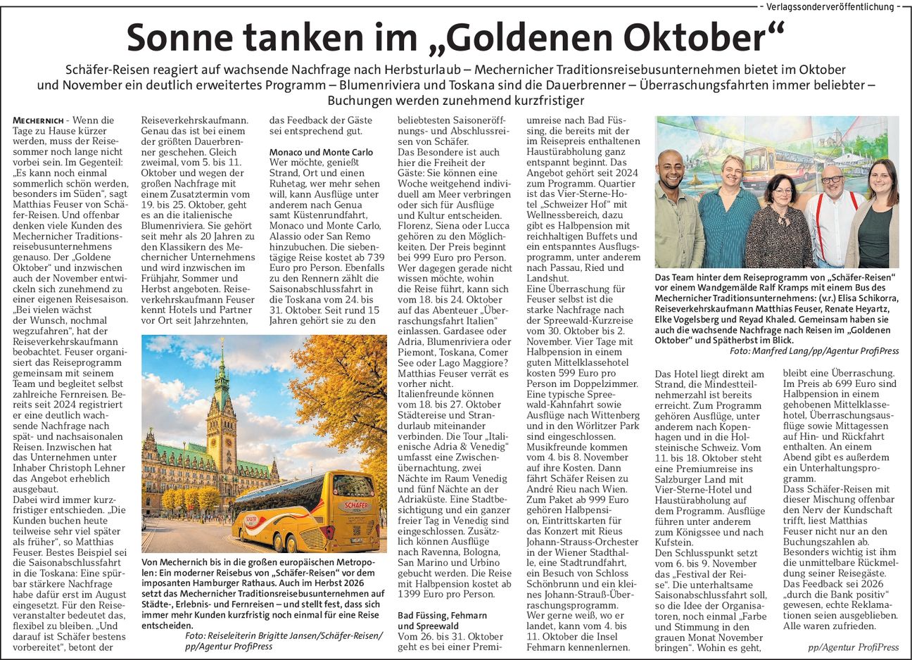 PR-Anzeige Busbetrieb Schäfer