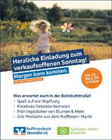Verk. off. Sonntag am 22.3. Prüm