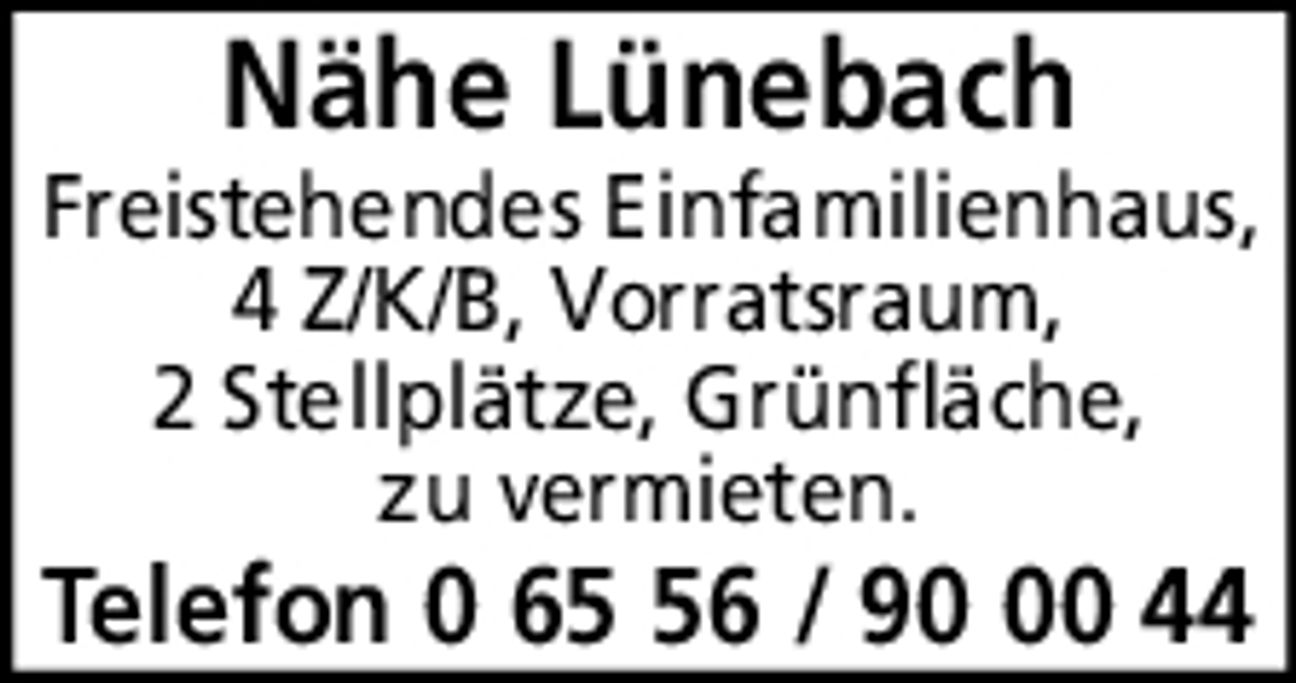 Nähe Lünebach 