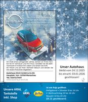 Nissan Weihnachtsanzeige