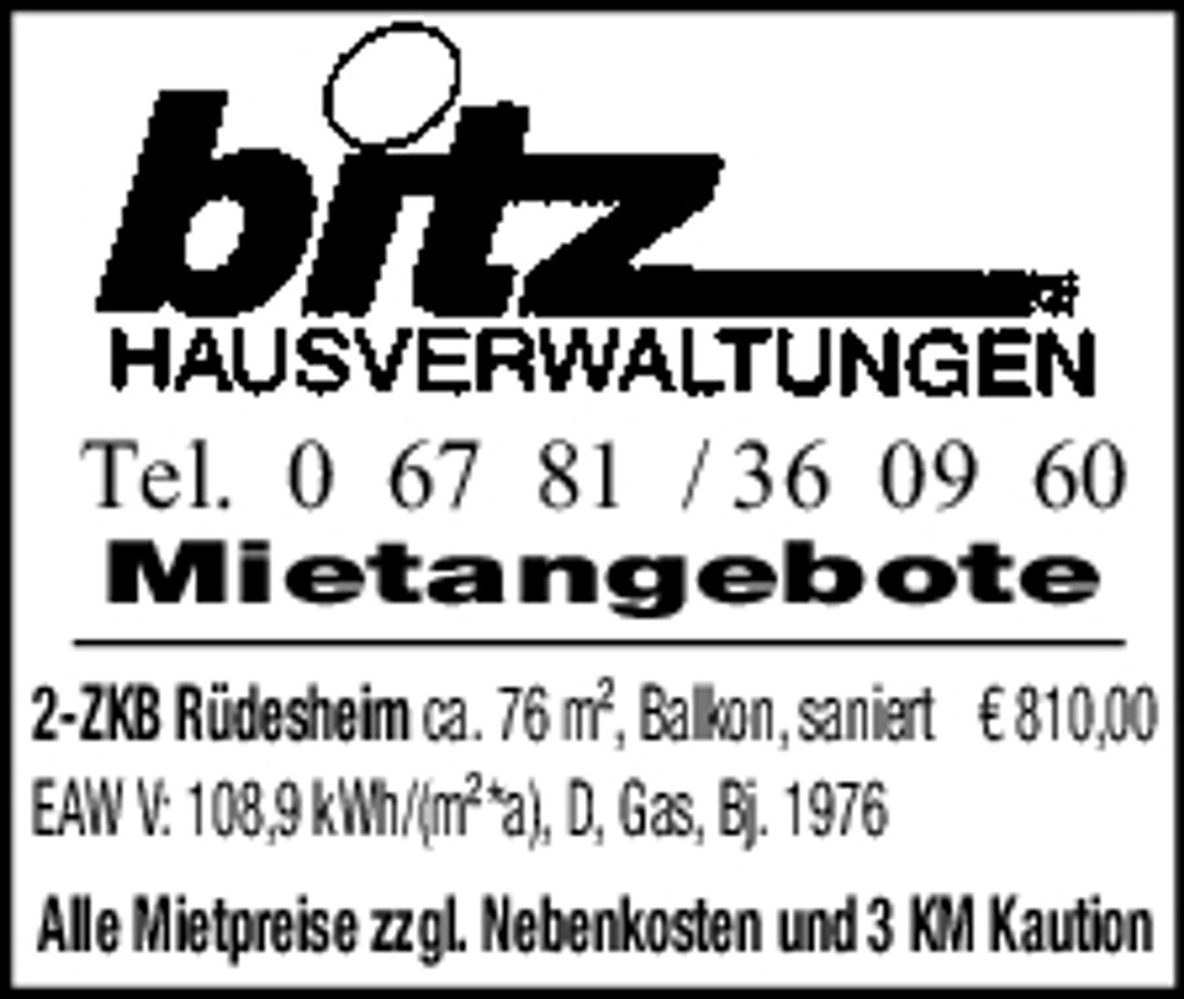 Bitz-Hausverwaltungen