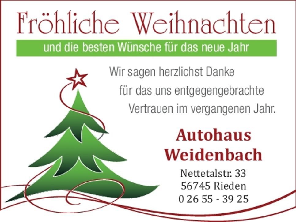 Weihnachtsgruß 2025