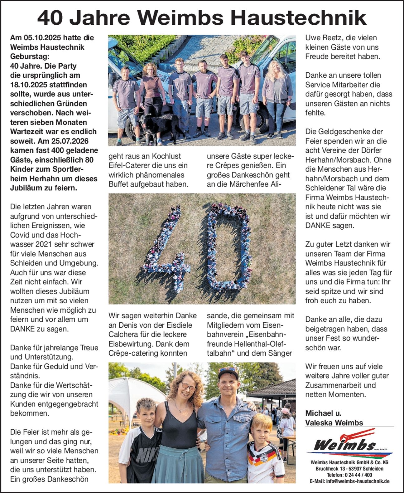 40 Jahre 
