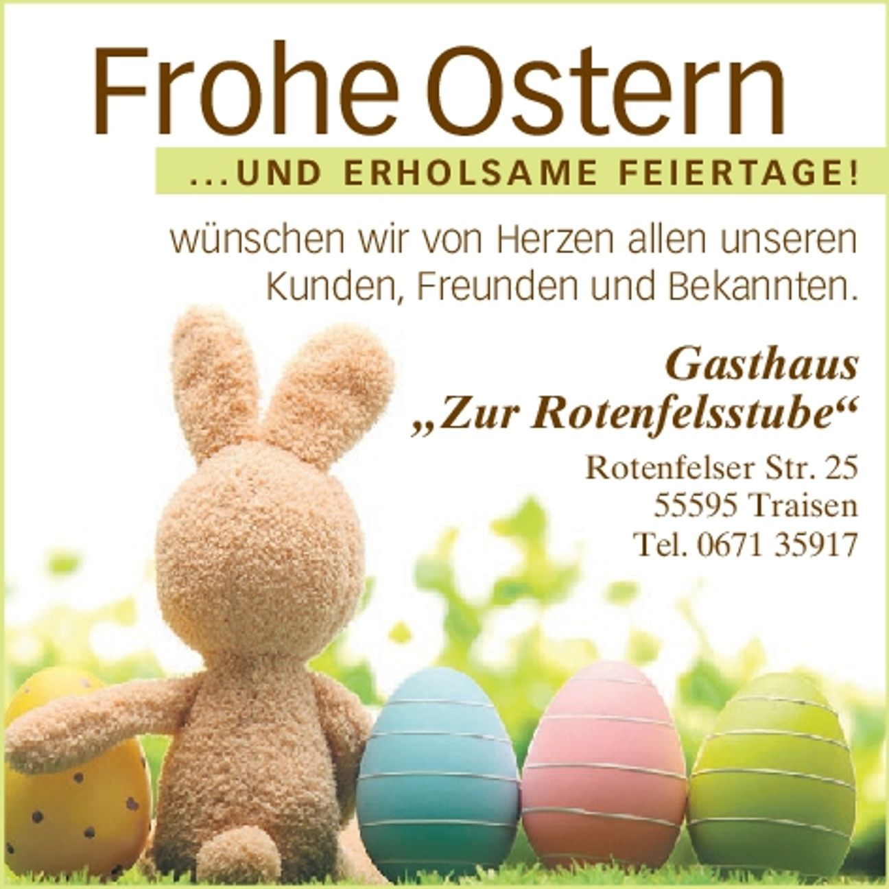 Frohe Ostern