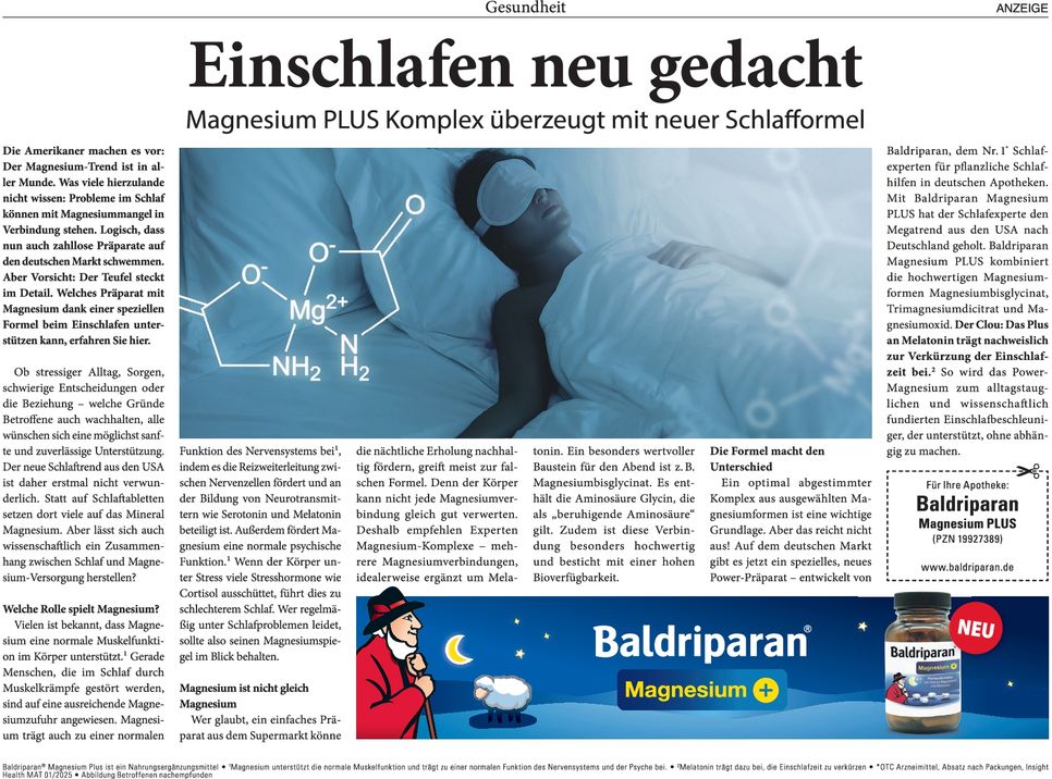 Baldriparan Magnesium Plus Kapseln