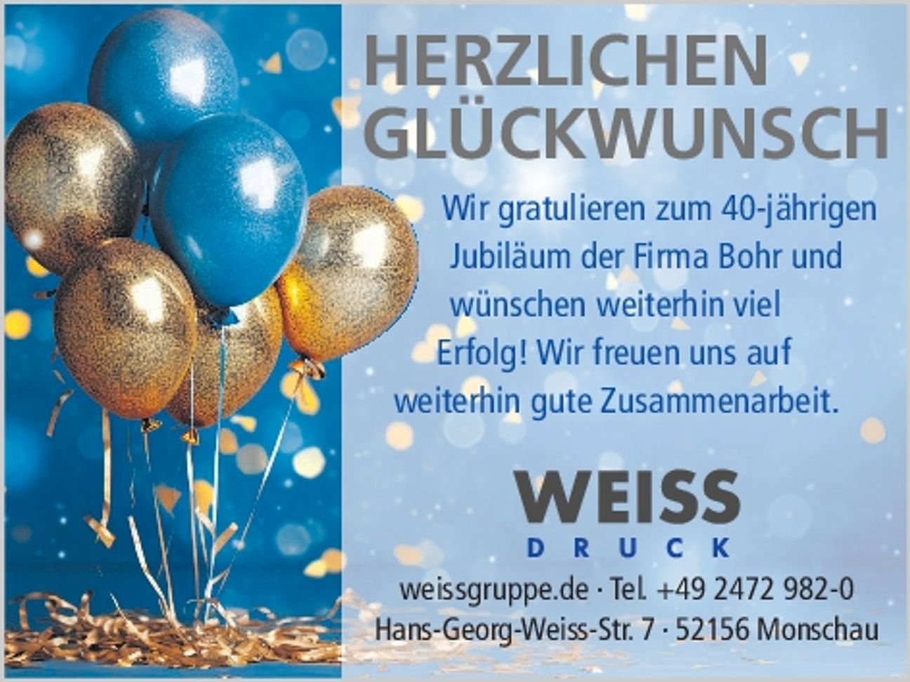 40 Jahre Bohr