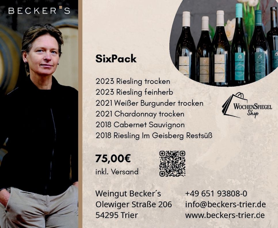 Wochenspiegel-Shop - Beckers Six-Pack