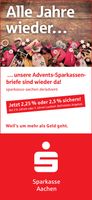 Unsere Advents-Sparkassenbriefe