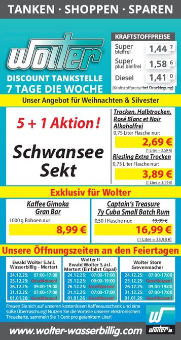 Weihnachten/Neujahr 2025/26