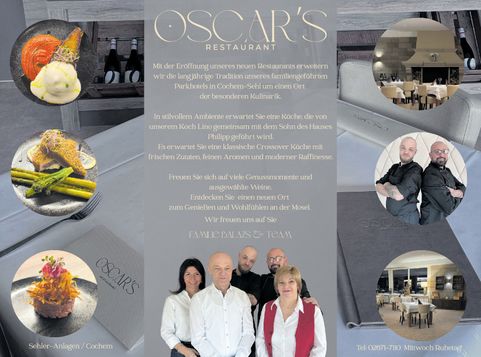 Neueröffnung Oscar´s Restaurant 
