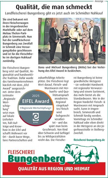 PR-anzeige Eifel Award 