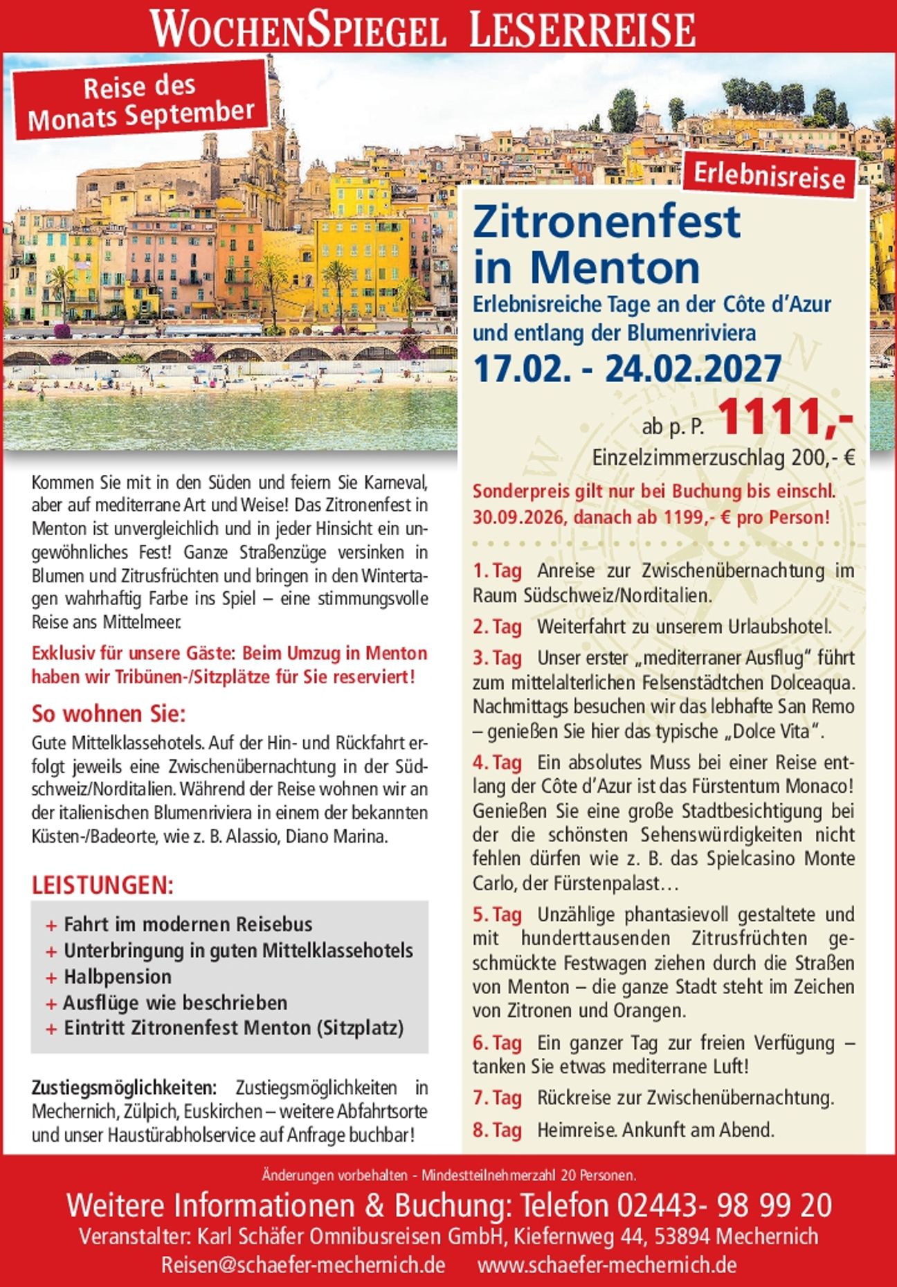 Zitronenfest in Menton