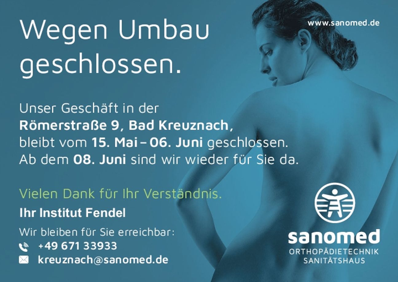 Wir bauen um!