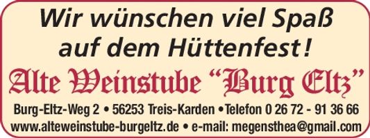 Hüttenfest Karden
