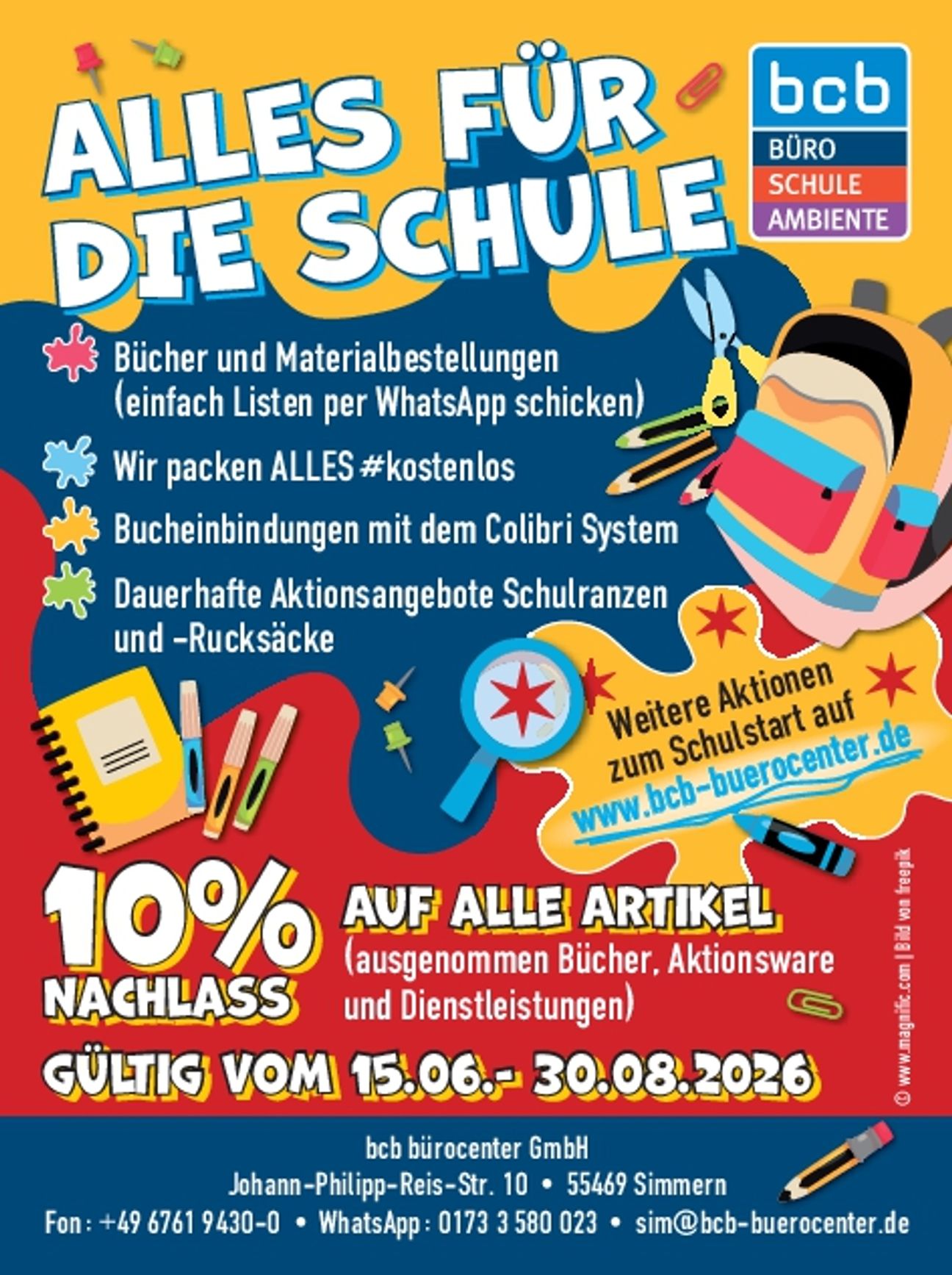 Alles für die Schule