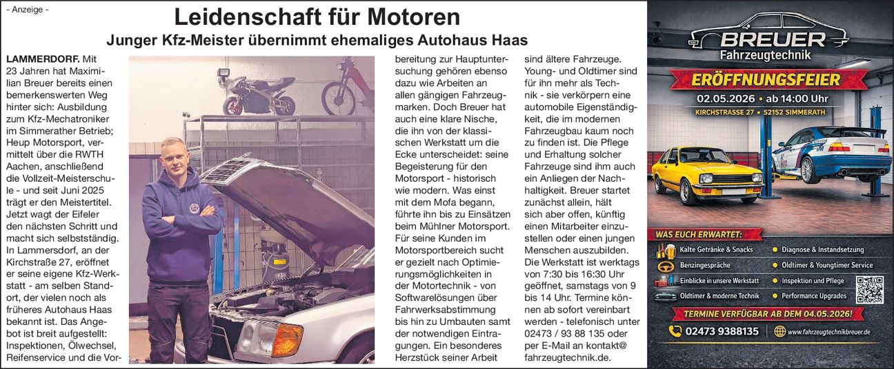 Leidenschaft..  // Eröffnungsfeier....