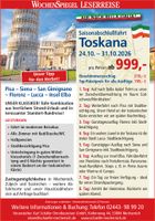 Saisoneröffnung Toskana