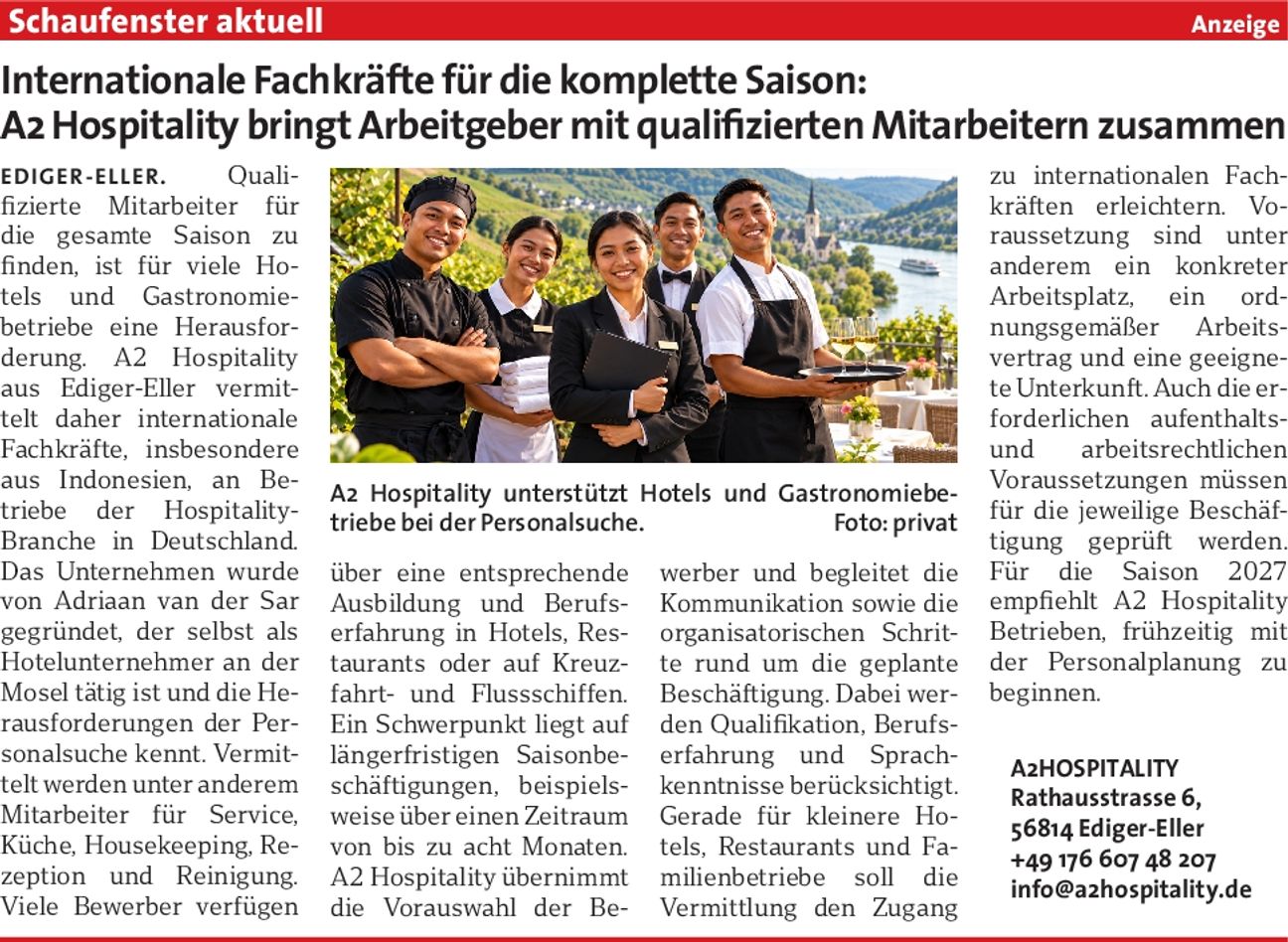Schaufenster aktuell