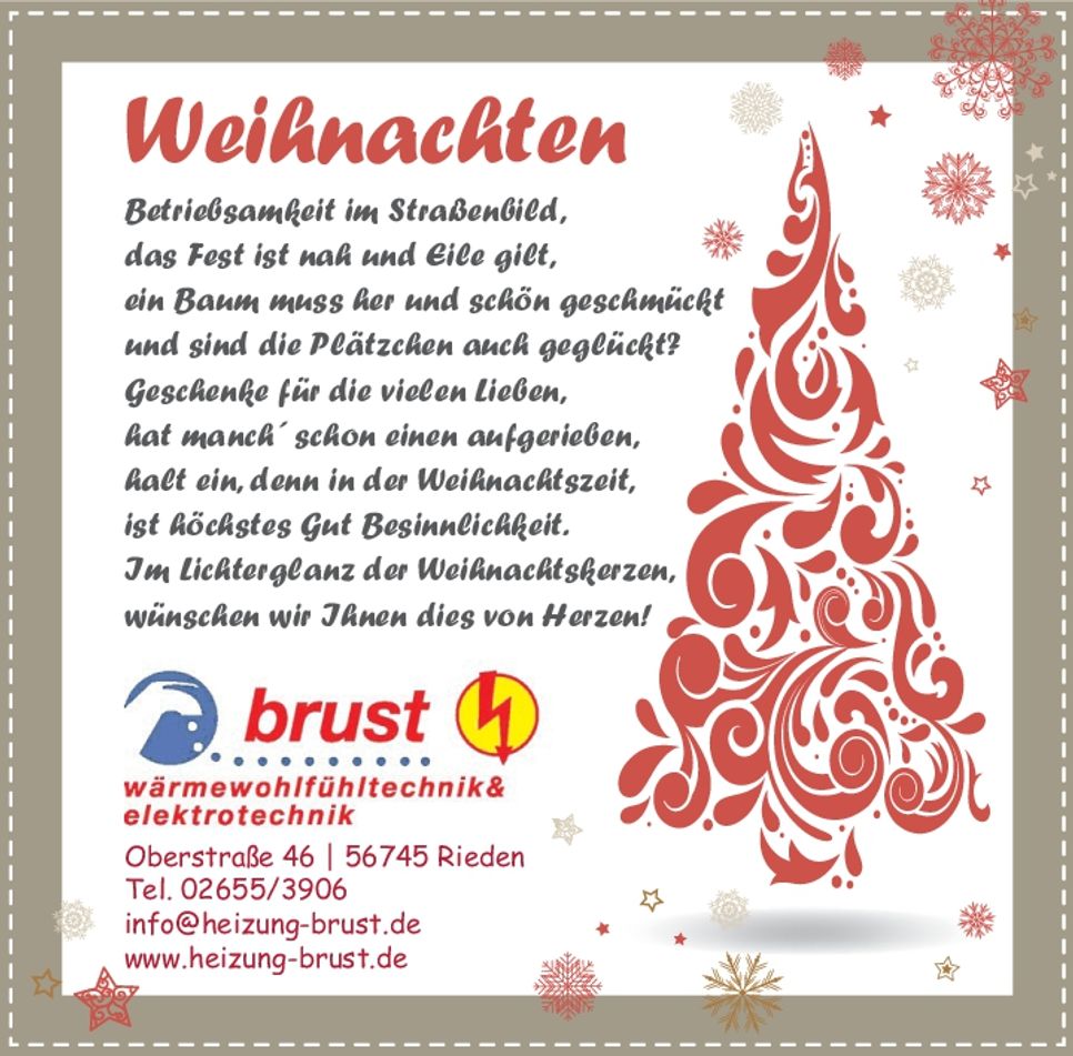 Weihnachtsgruß 2025