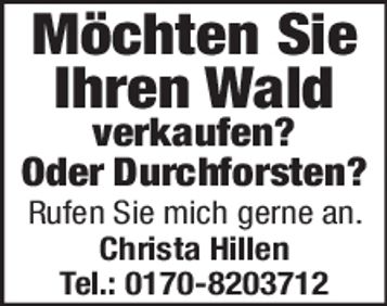 Wald verkaufen