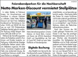 Feierabendparken bei netto