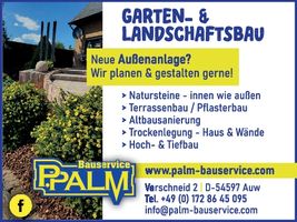 Neue Außenanlage