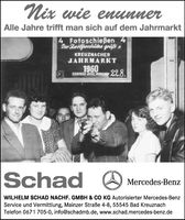 Nix wie ennunner - Alle Jahre trifft man