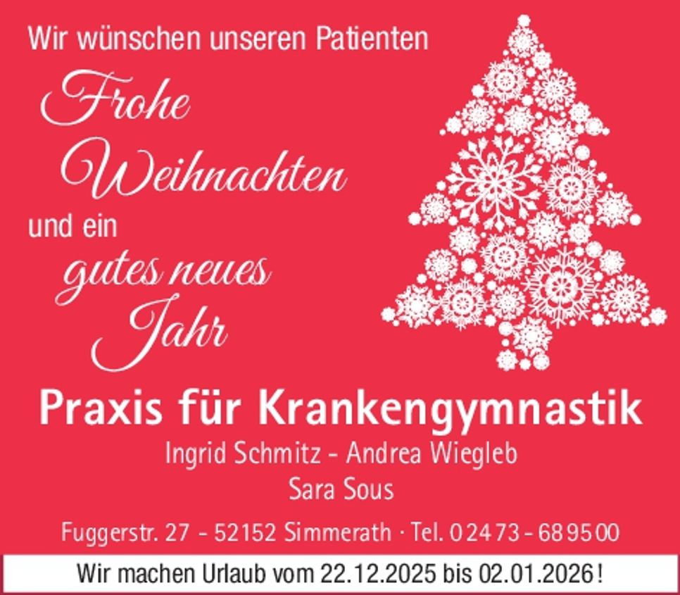 Frohe Weihnachten...