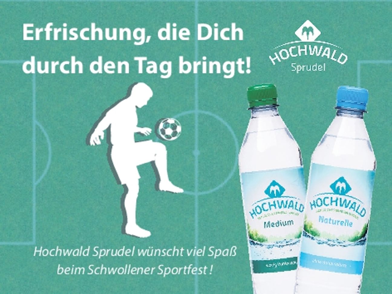 Erfrischung, die dich durch