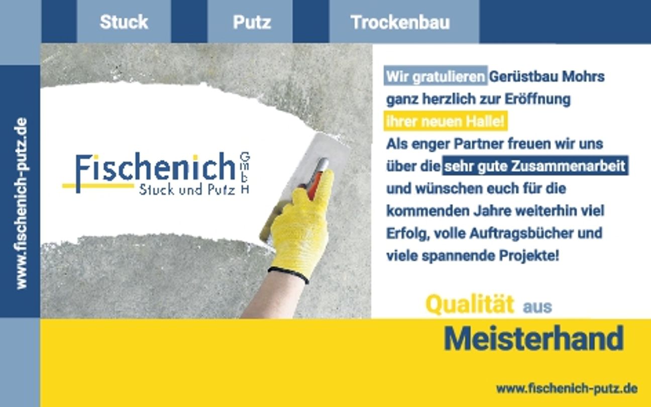 Gerüstbau Mohrs Geschäftsübernahme