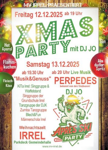X-Mas Party Irrel Flyer