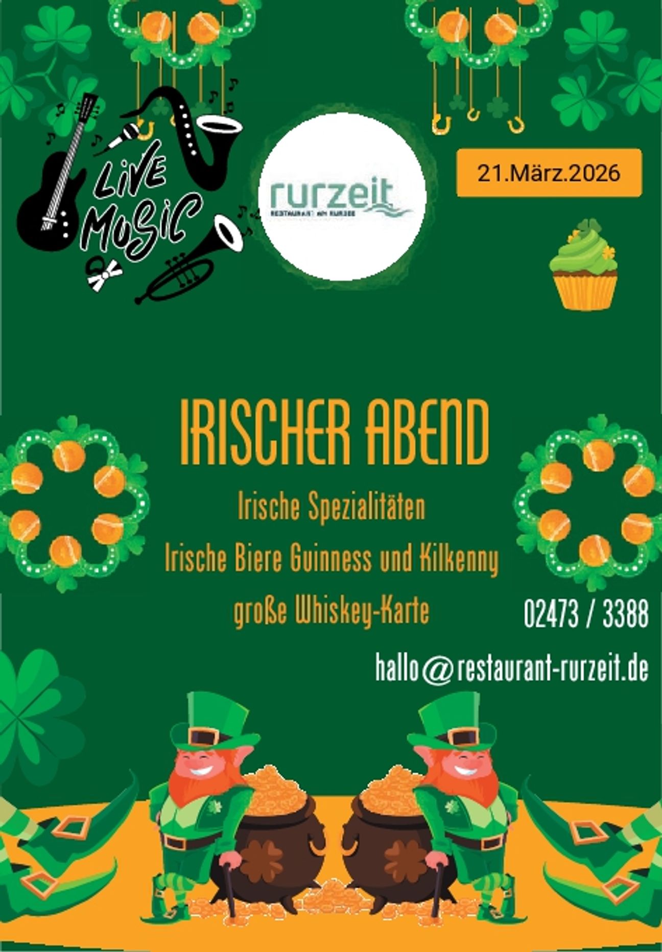 Irischer Abend 21.03.