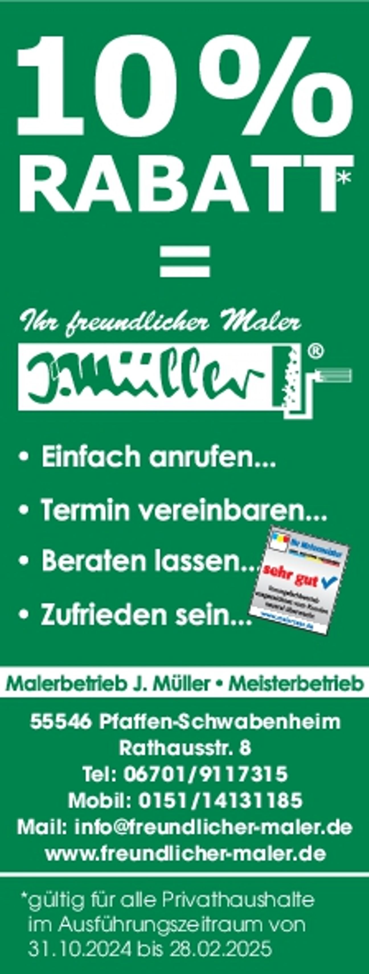 Titelanzeige - 10 % Rabatt