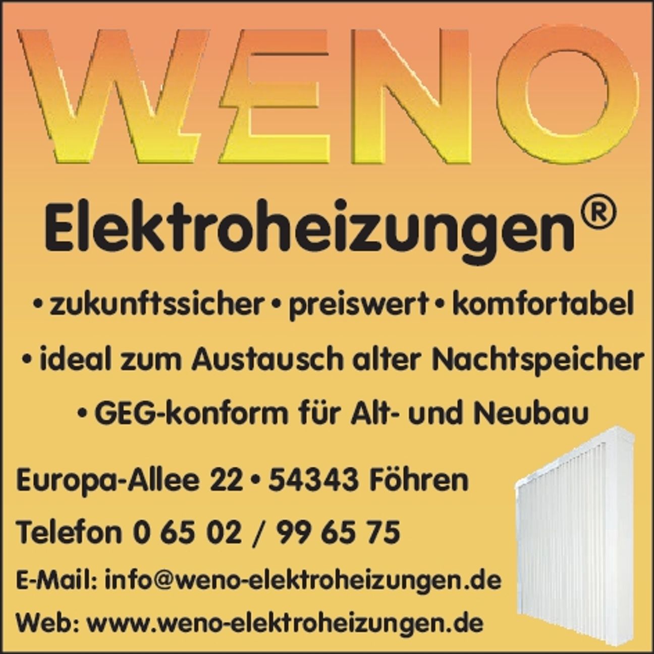 Elektroheizungen