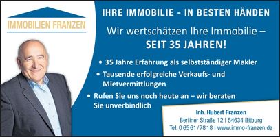 Es geht um Ihre Immobilie!