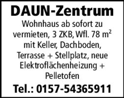 Haus in Daun Zentrum