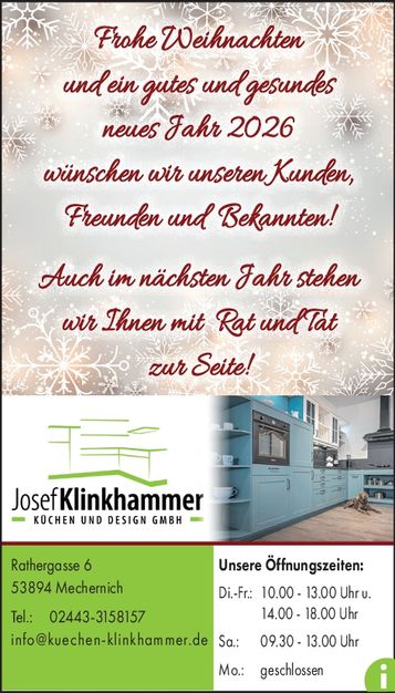 Mechernich Weihnachtsgruß