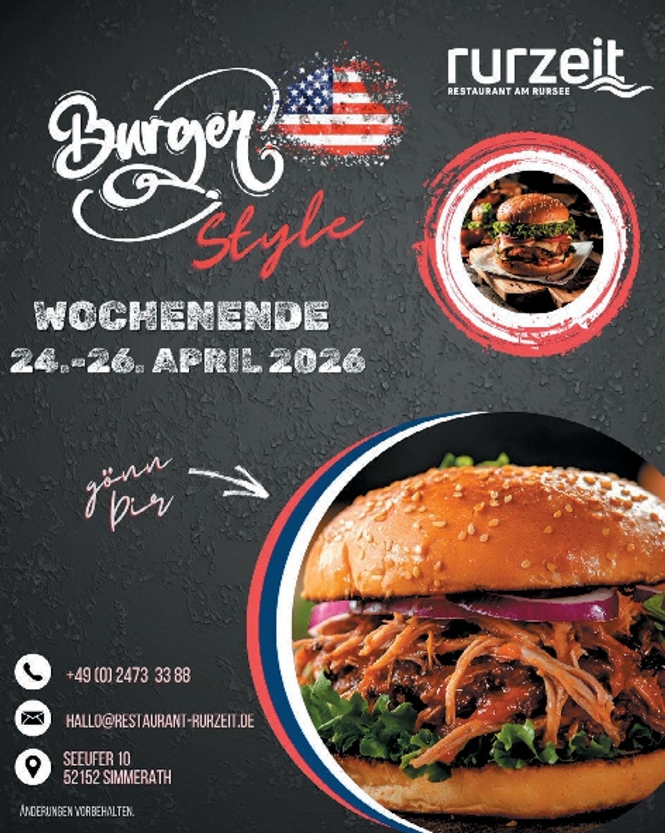 Burger Style Wochenende 